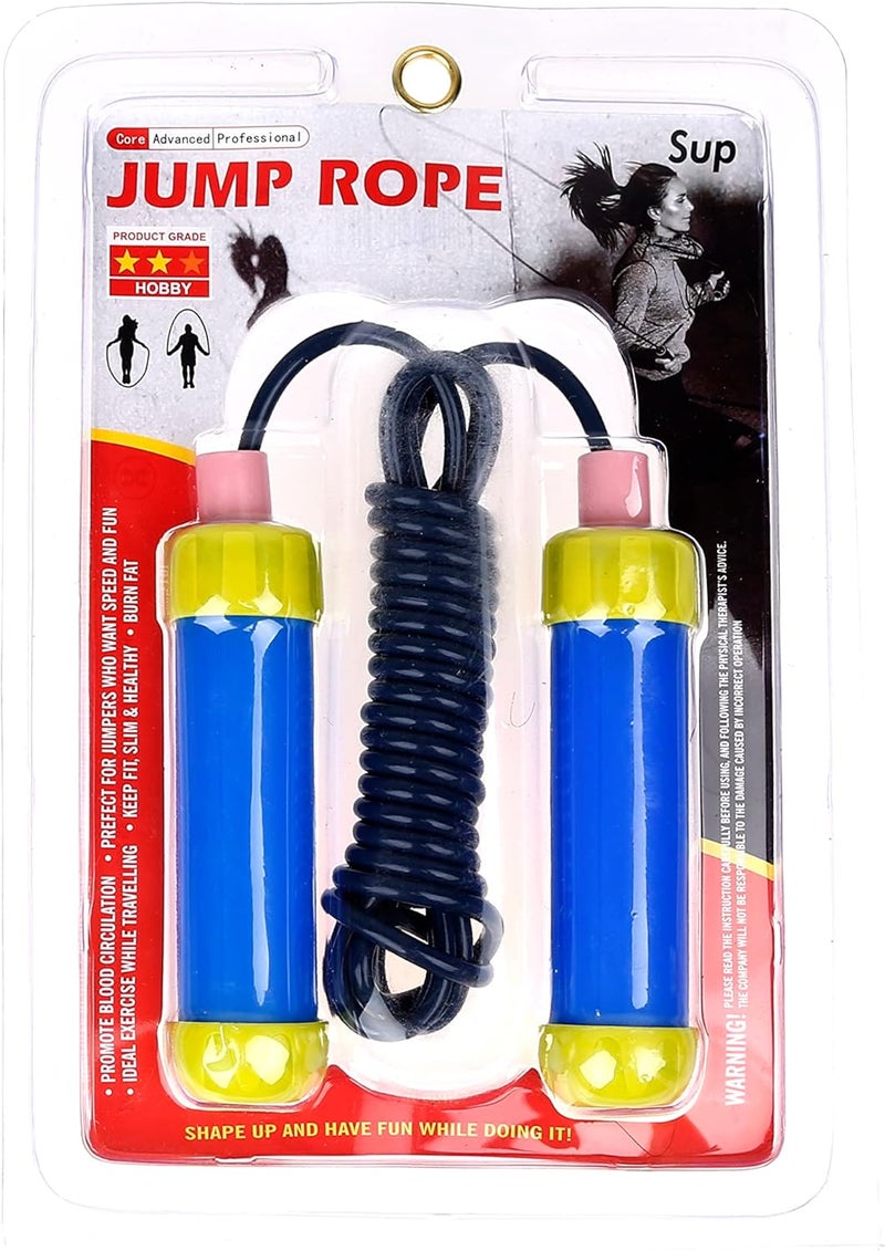 PolarB Supreme SUP Adjustable Plastic Handle Pvc Jump Rope - 9Ft - Image 2
